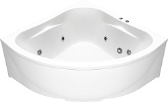 Bas Акриловая ванна Империал 150x150 с гидромассажем – фотография-2